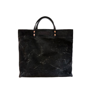 WAXED CANVAS GROCERY TOTE