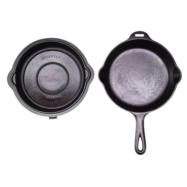 GRISWOLD - #5 Skillet with Hinged Lid
