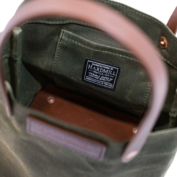 WAXED CANVAS BODEGA BAG