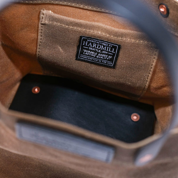 WAXED CANVAS BODEGA BAG